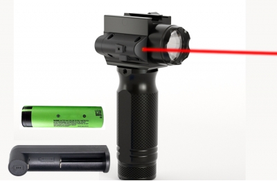 2HY04 1000 Lumens &Red Laser Combo Tactical R...