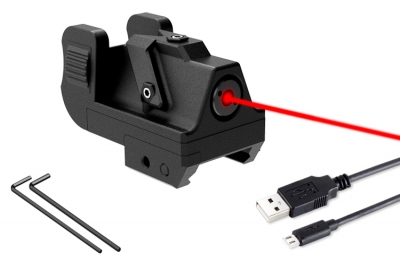 XYH03 Low-profile compact Red laser sight recha...