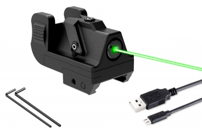 XYH03 Low-profile Compact Green Laser Sight ...