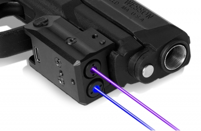 XYH06 战术蓝紫双激光瞄准器