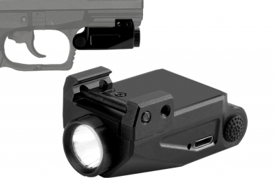 XYH09 Mini Compact Tactical Pistol Flashligh...