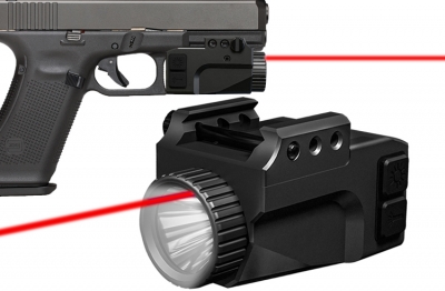 2HY06-R Tactical Red Laser 600 Lumens Light ...